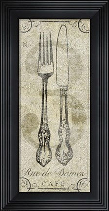 Framed French Vintage Cafe Print
