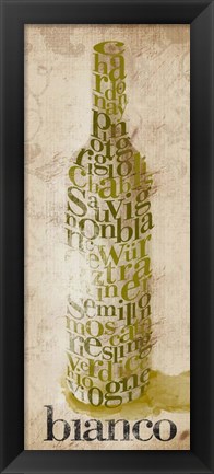 Framed Type of Wine II Print