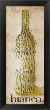 Framed Type of Wine II Print