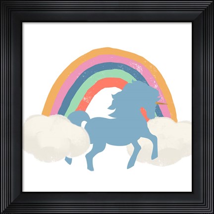 Framed Over the Rainbow Print