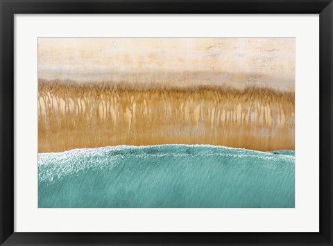 Framed Above the Beach Print