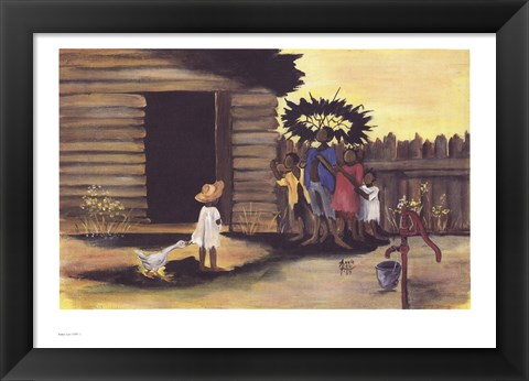 Framed Come Under de Brella Print