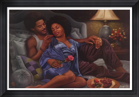 Framed Focus On Me Print