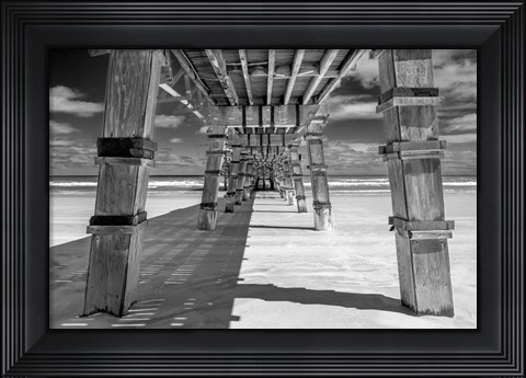 Framed Daytona Beach Pier, Florida Print