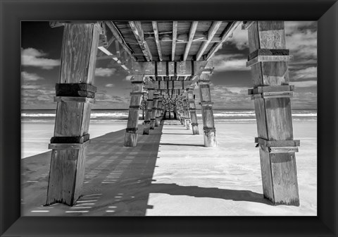 Framed Daytona Beach Pier, Florida Print