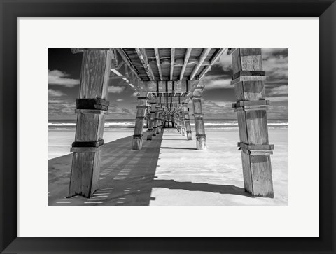 Framed Daytona Beach Pier, Florida Print