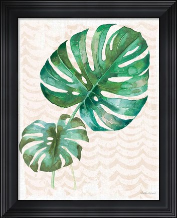 Framed From the Jungle VIII No Pink Words Print