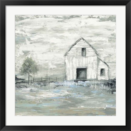 Framed Iowa Barn II Print