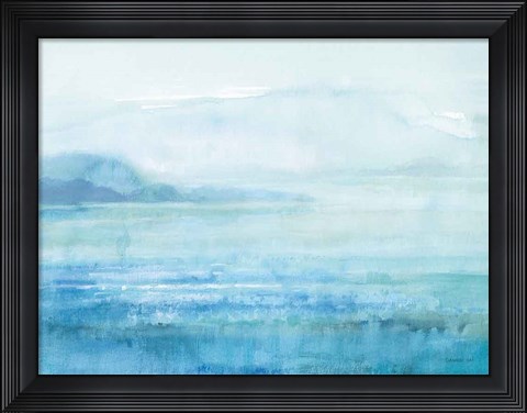 Framed Sea Sparkle II Print