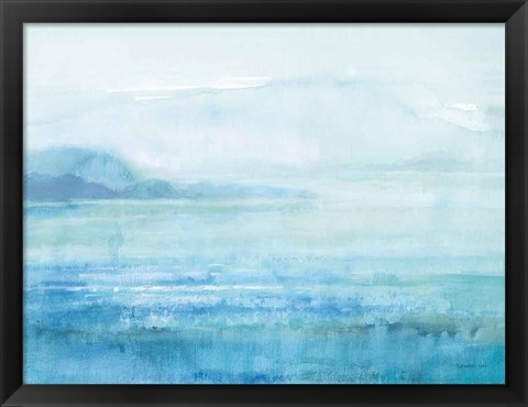 Framed Sea Sparkle II Print