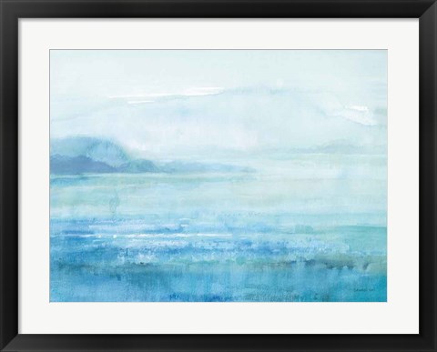 Framed Sea Sparkle II Print
