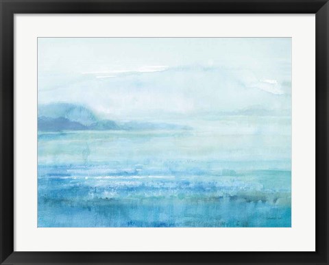 Framed Sea Sparkle II Print