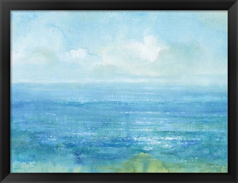 Framed Sea Sparkle I Print