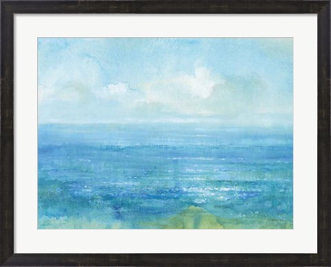 Framed Sea Sparkle I Print