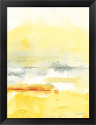 Framed Saffron II Print