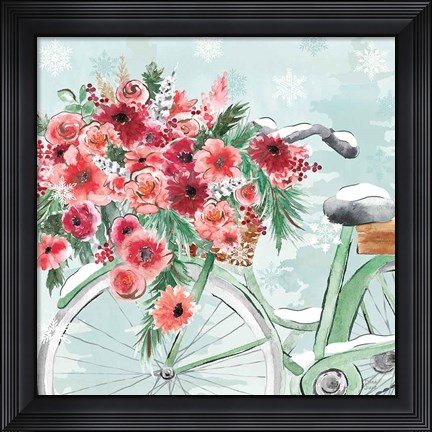 Framed Holiday Ride VI Print