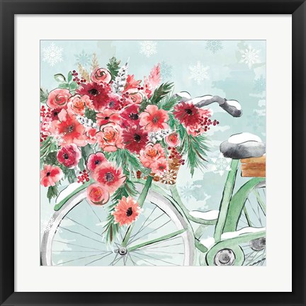 Framed Holiday Ride VI Print