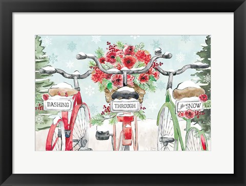 Framed Holiday Ride IV Print