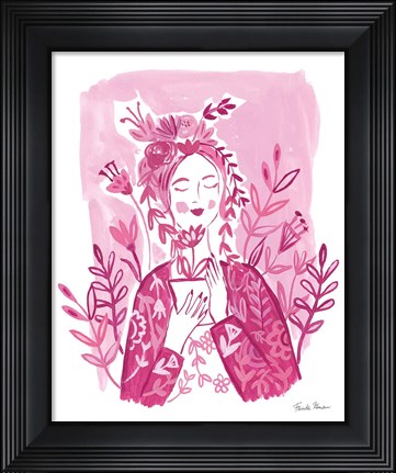 Framed Plant Lady Print