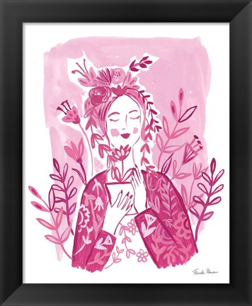 Framed Plant Lady Print