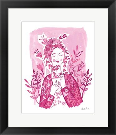 Framed Plant Lady Print