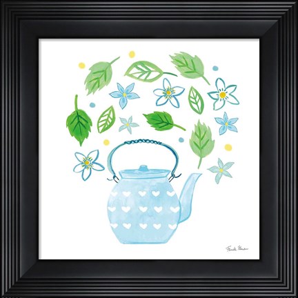 Framed Organic Tea III Print