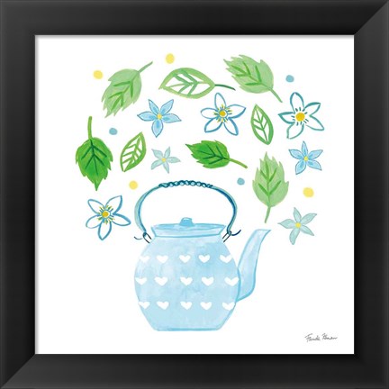 Framed Organic Tea III Print