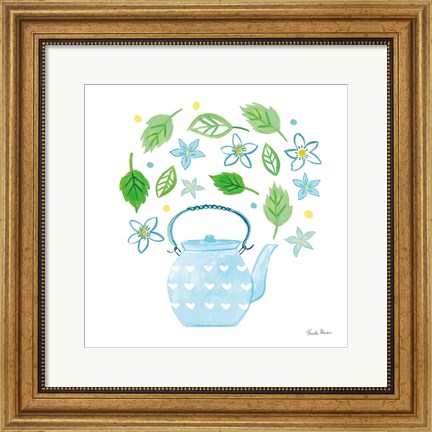 Framed Organic Tea III Print