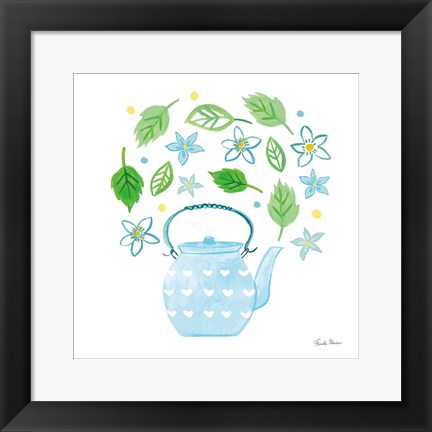 Framed Organic Tea III Print