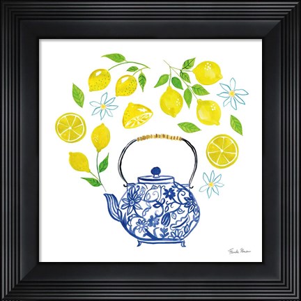 Framed Organic Tea II Print