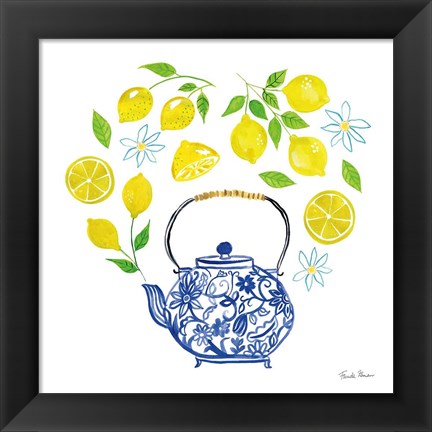 Framed Organic Tea II Print