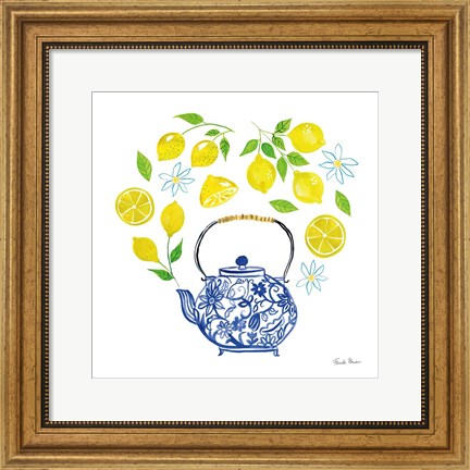 Framed Organic Tea II Print