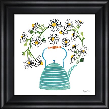 Framed Organic Tea I Print