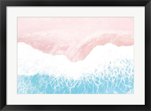 Framed Sky Seaview II No Umbrellas Print