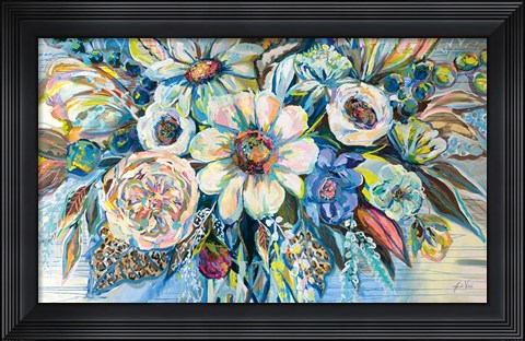 Framed Unity Blue Print