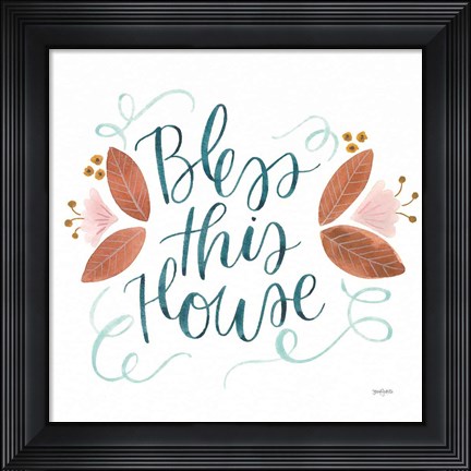 Framed Home Sweet Home IV Print