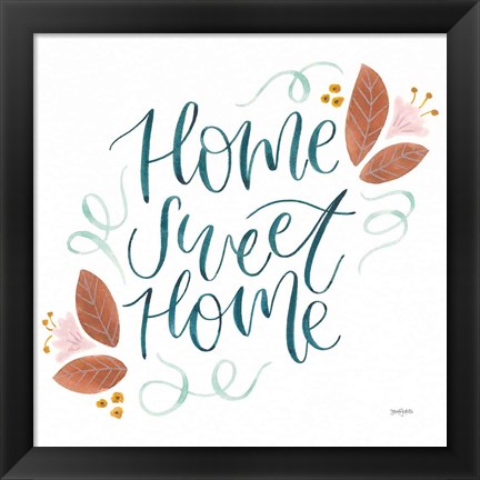 Framed Home Sweet Home I Print