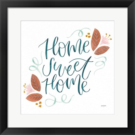 Framed Home Sweet Home I Print