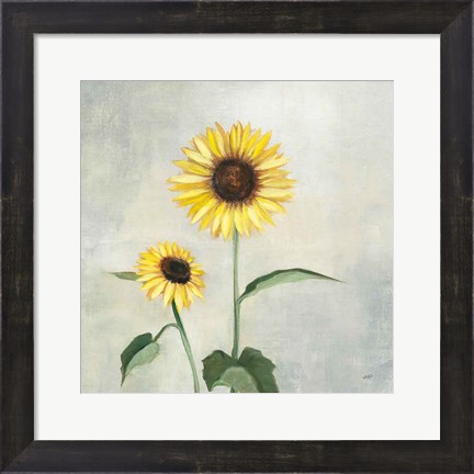 Framed Sunny Blooms I Print