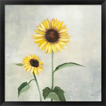 Framed Sunny Blooms I Print