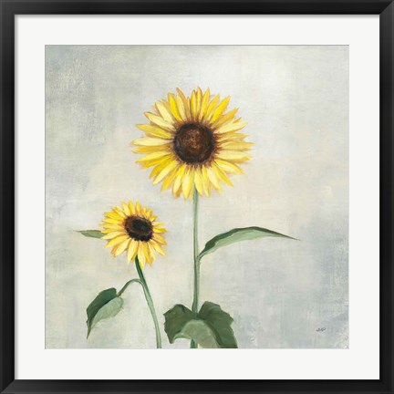 Framed Sunny Blooms I Print