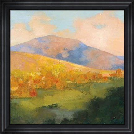 Framed Mountain Morning Print