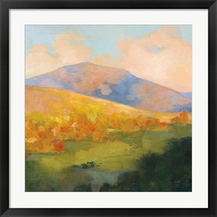 Framed Mountain Morning Print