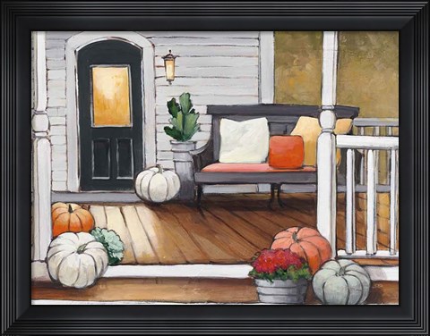 Framed October Evening Print