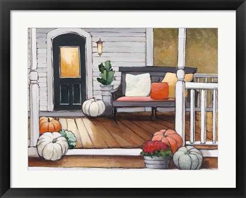 Framed October Evening Print