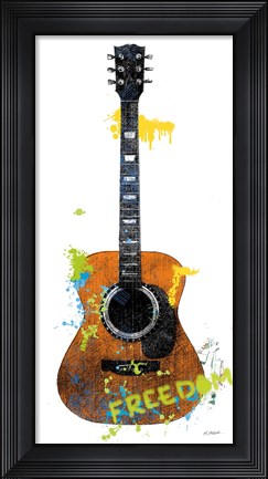 Framed Garage Band II Graffiti Print