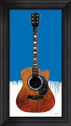 Framed Garage Band II Paint Print