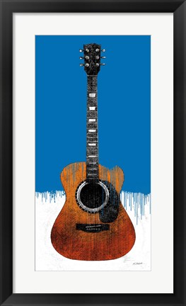 Framed Garage Band II Paint Print