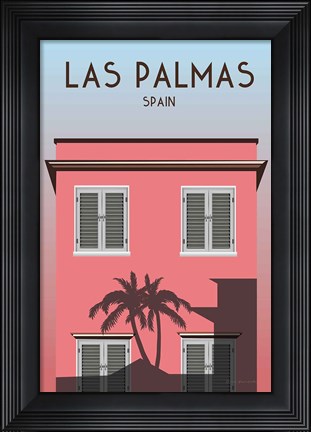 Framed Las Palmas Print