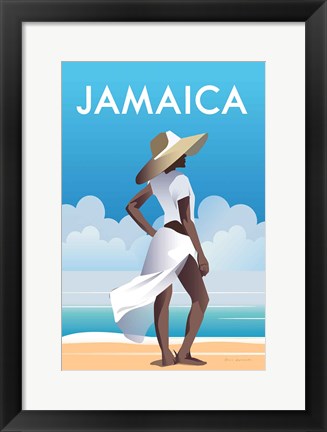 Framed Jamaica Print